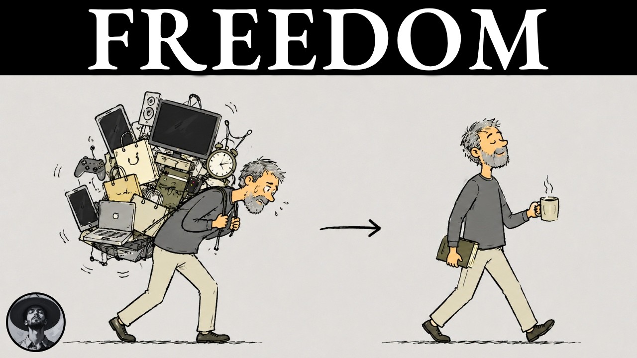The Simpler Your Pleasures Are, The More FREE You Become | Minimalist Philosophy