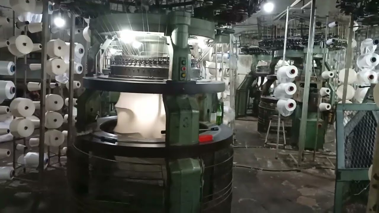 Knitting machine factory vlogs in Karachi | @NaveedMustafa234 