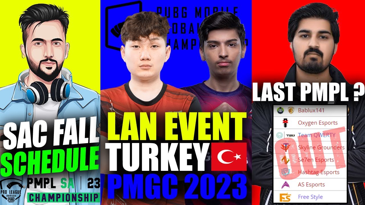 AGi8 & STE Qualify for Lan event Turkey ( PMGC 2023 ) | SAC FALL SCHEUDLE | BOTTOM 8 OUT  PMPL 2024?
