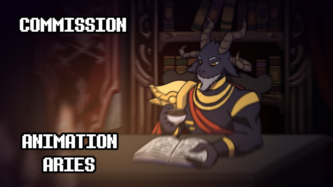 [COMMISSION] • ANIMATION - KATANA!VERSE - ARIES • [by TheHanty]