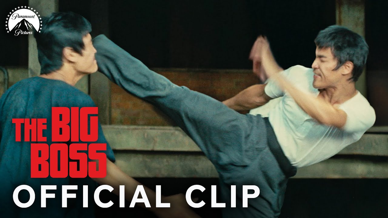 Bruce Lee Fights in His First Leading Role! | The Big Boss | Paramount Movies