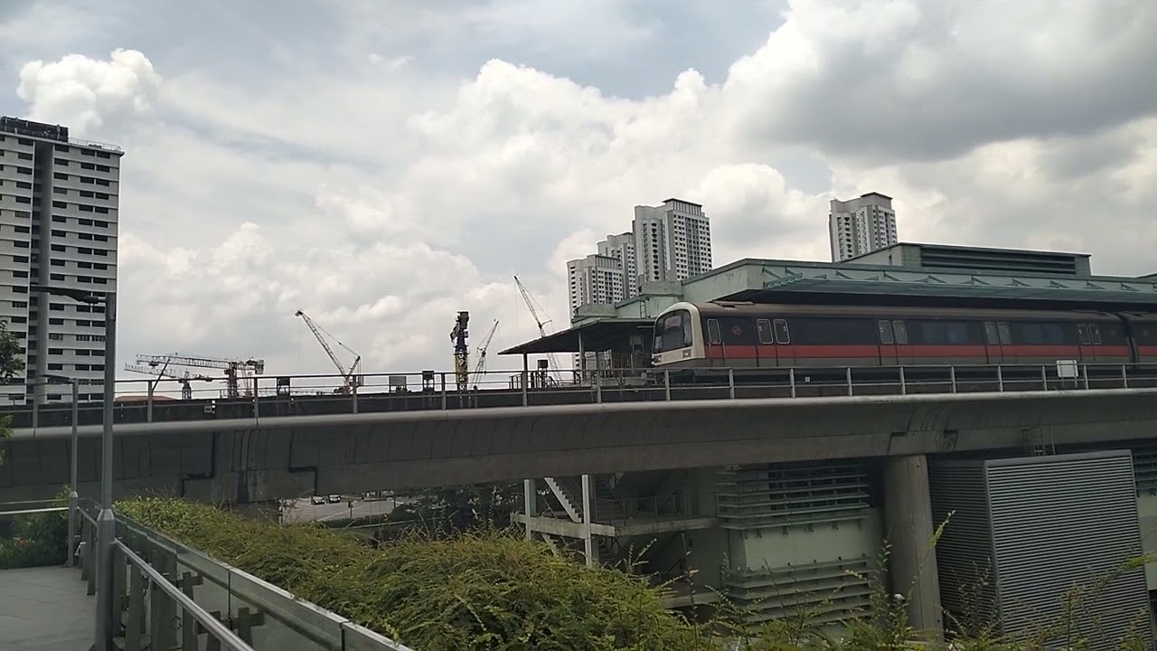 2024 smrt c151 KHI KKS set 107/108 departing Buona Vista 