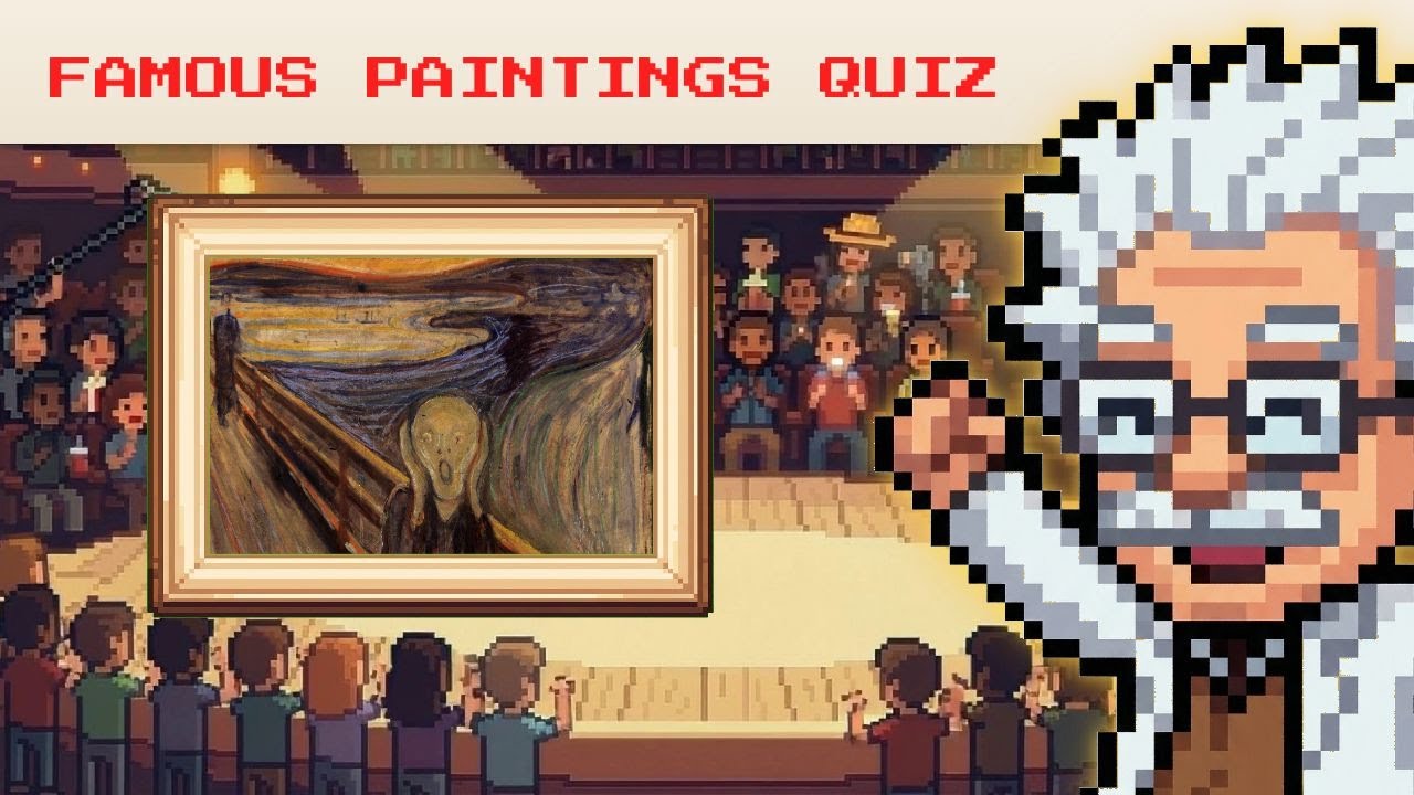 Can You Name 50 Famous Paintings? Art Quiz Challenge 🎨