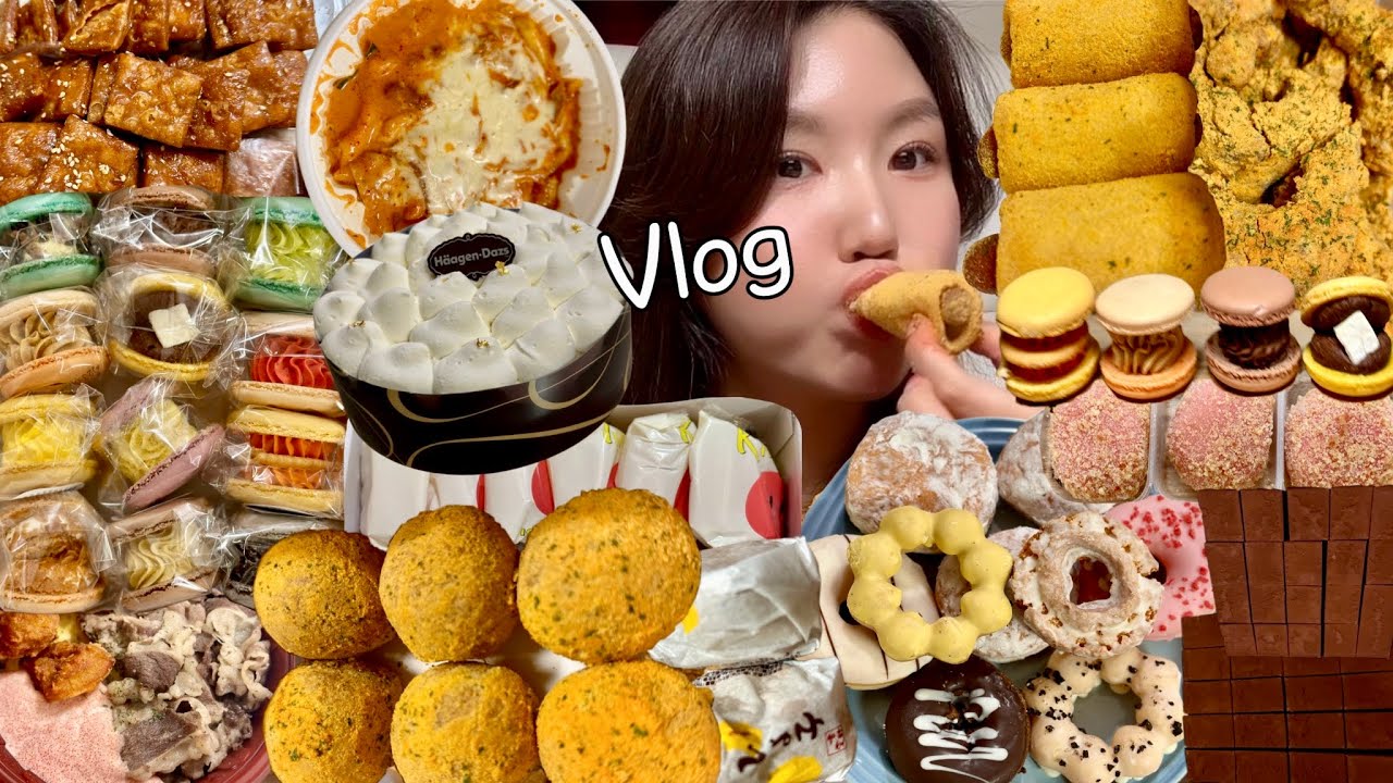 Подзаголовок) Один прием пищи в деньㅣMukbang VLOGㅣПерееданиеㅣ23: 1 прерывистое голодание ДИЕТА