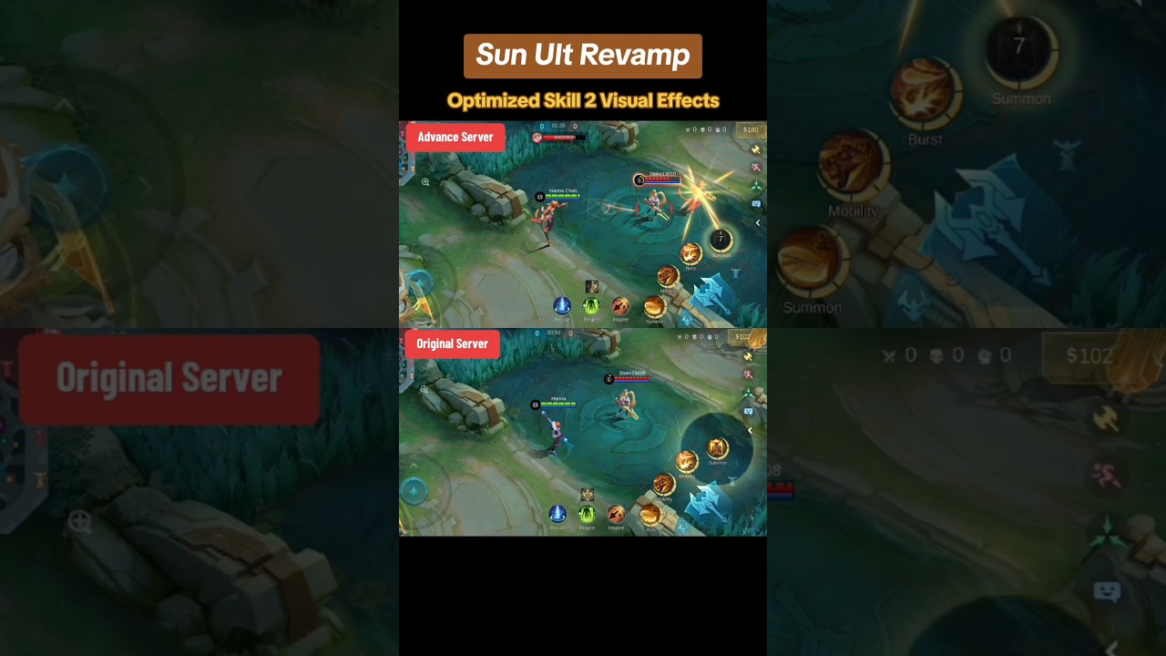 Sun ultimate revamp (sc:hannachanml) #mobilelegends #revamp #mlbb