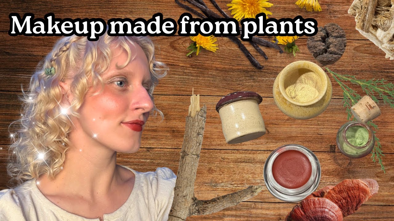 The plant-based makeup I use for daily wear &  for LARP 🥀 