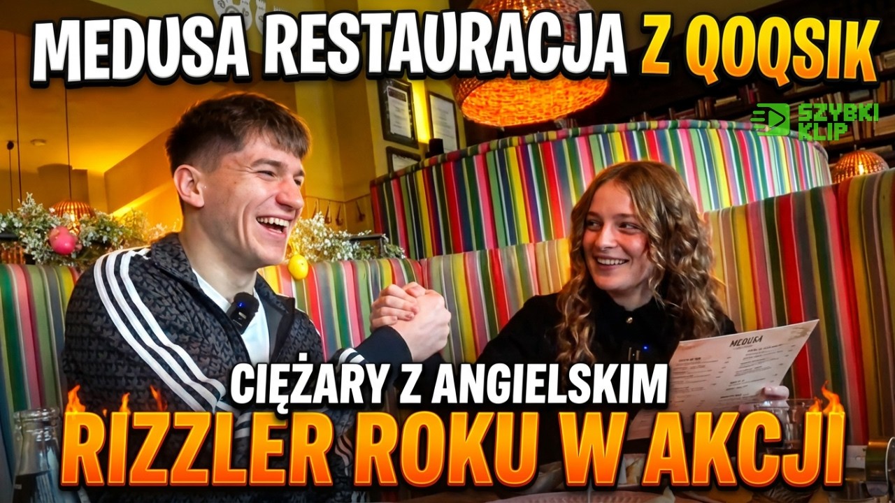 MEDUSA RIZZLER ROKU! Ciężary z angielskim na randce z Qoqsik 😂🔥