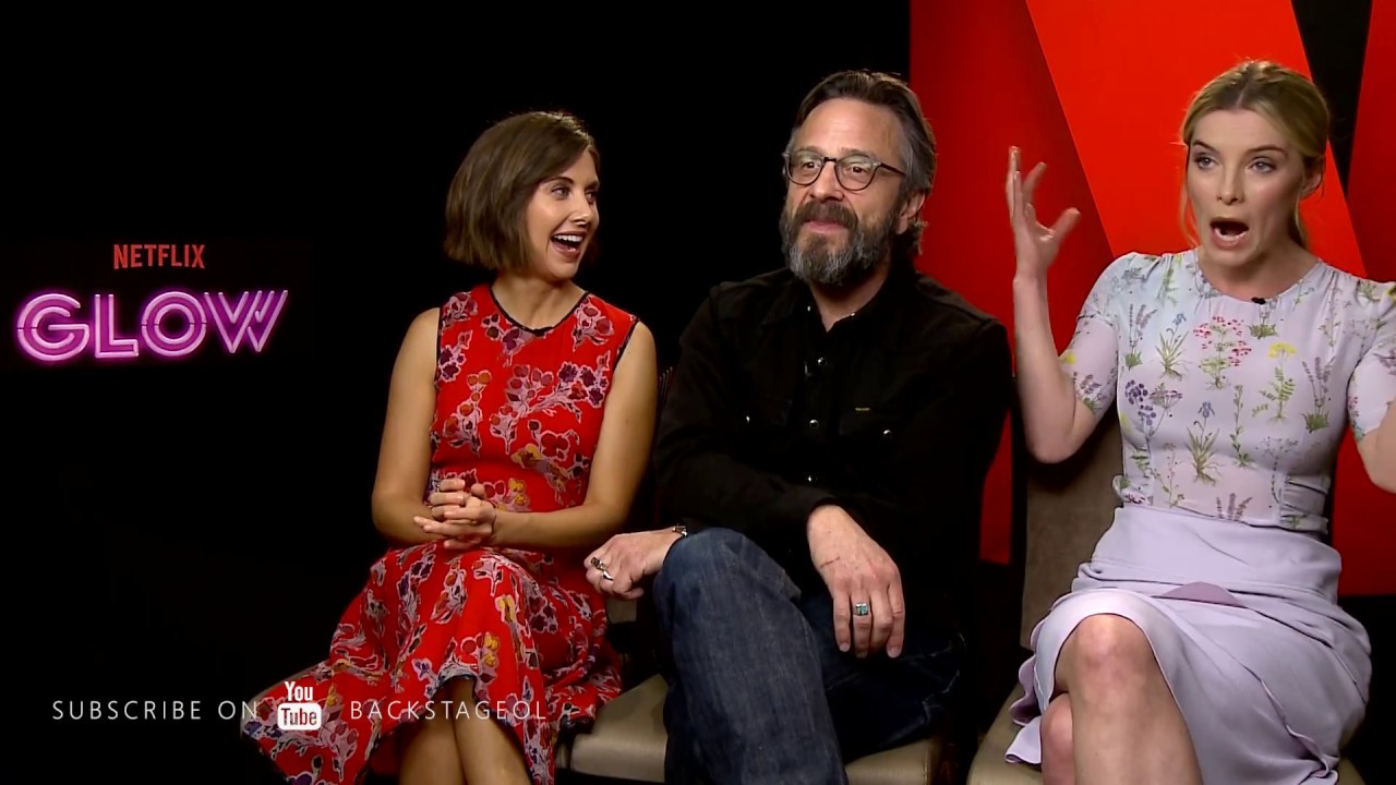 Backstage with Alison Brie, Betty Gilpin & Marc Maron for GLOW | Netflix Original