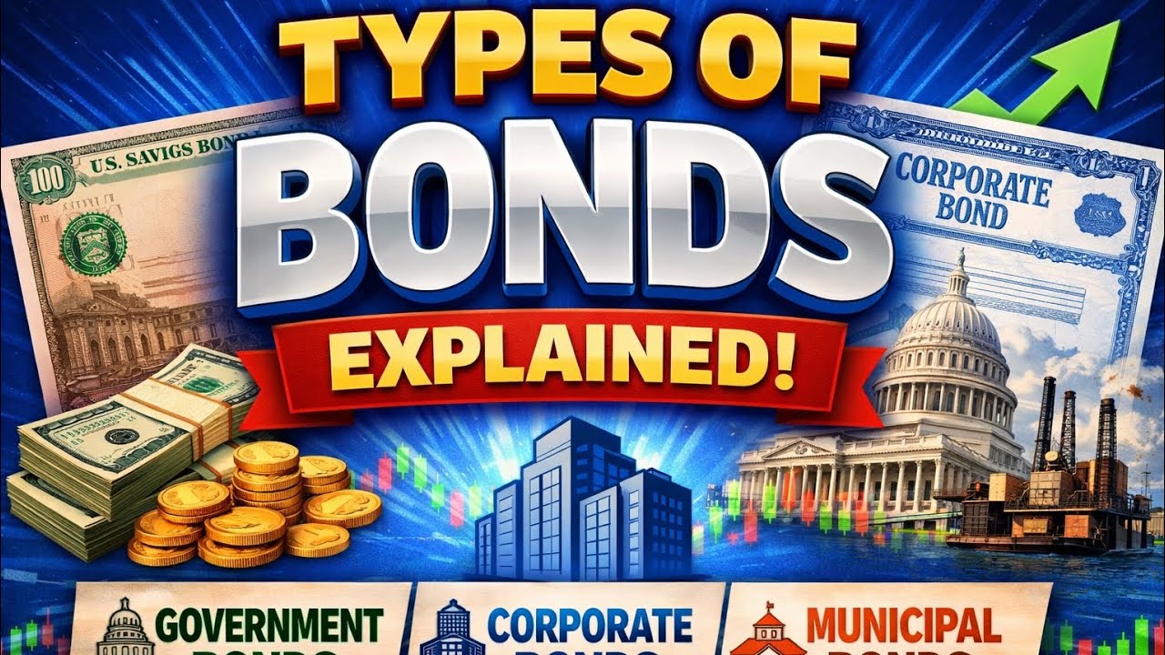 BONDS KYA HOTA HAI ??  TYPES OF BONDS ! Govt bonds. !! Corporate Bonds !! All types complete details