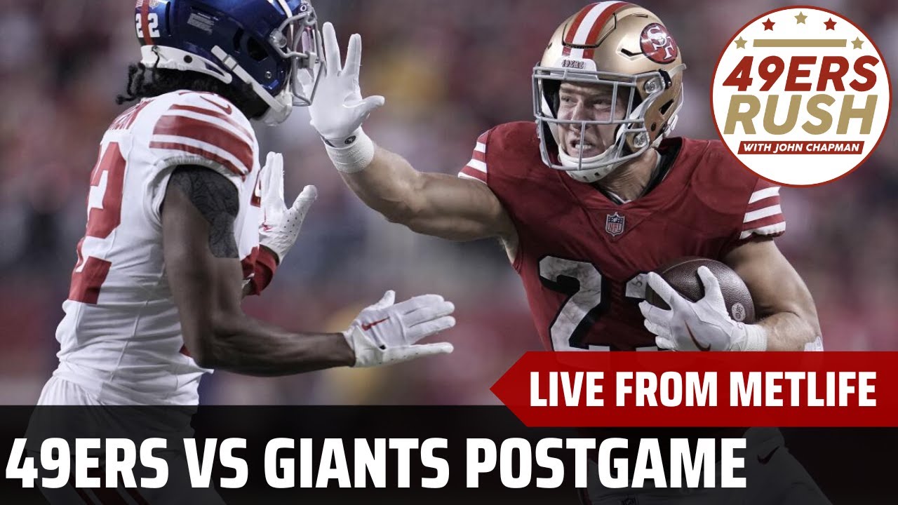 49ers vs Giants Postgame Live