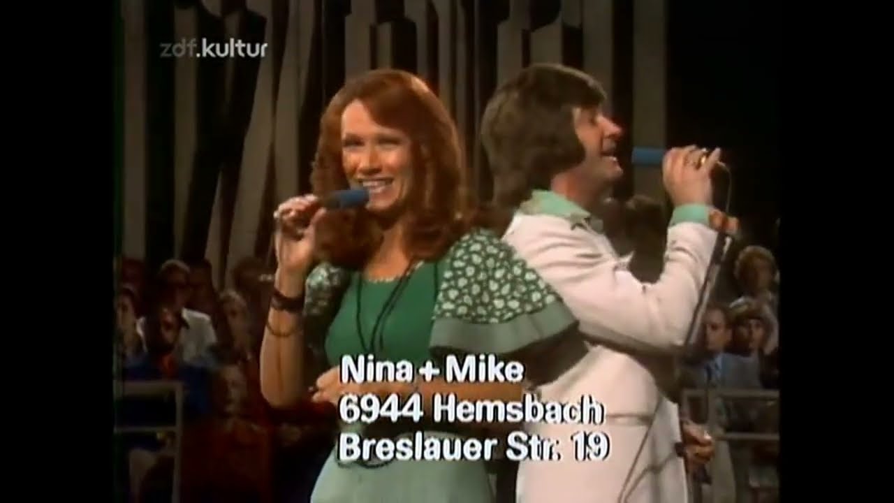 Nina & Mike - Paloma Blanca | ZDF-Hitparade (1975)