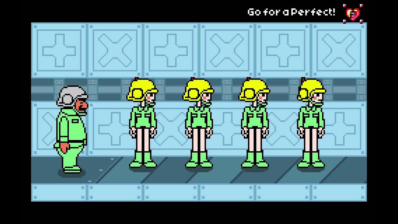 [Rhythm Tengoku] - Remix 8 (Perfect) (English) (HQ)