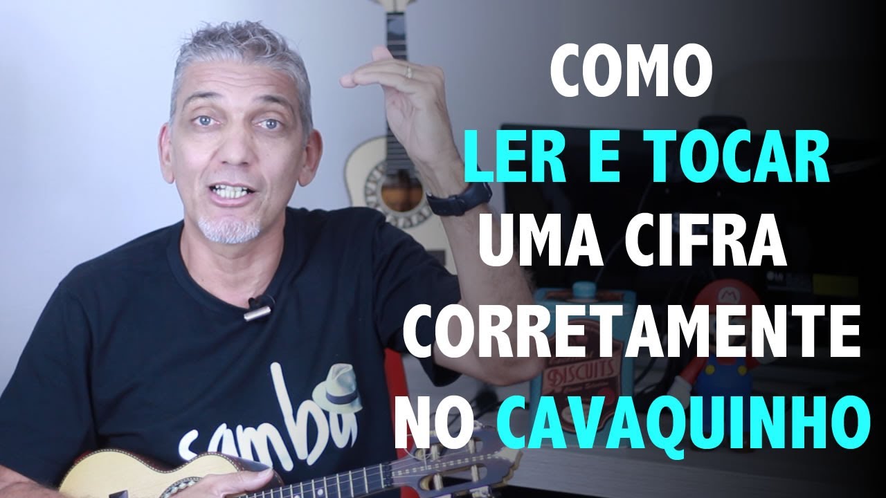 Como Ler e Tocar uma Cifra Corretamente no Cavaquinho | Professor Damiro