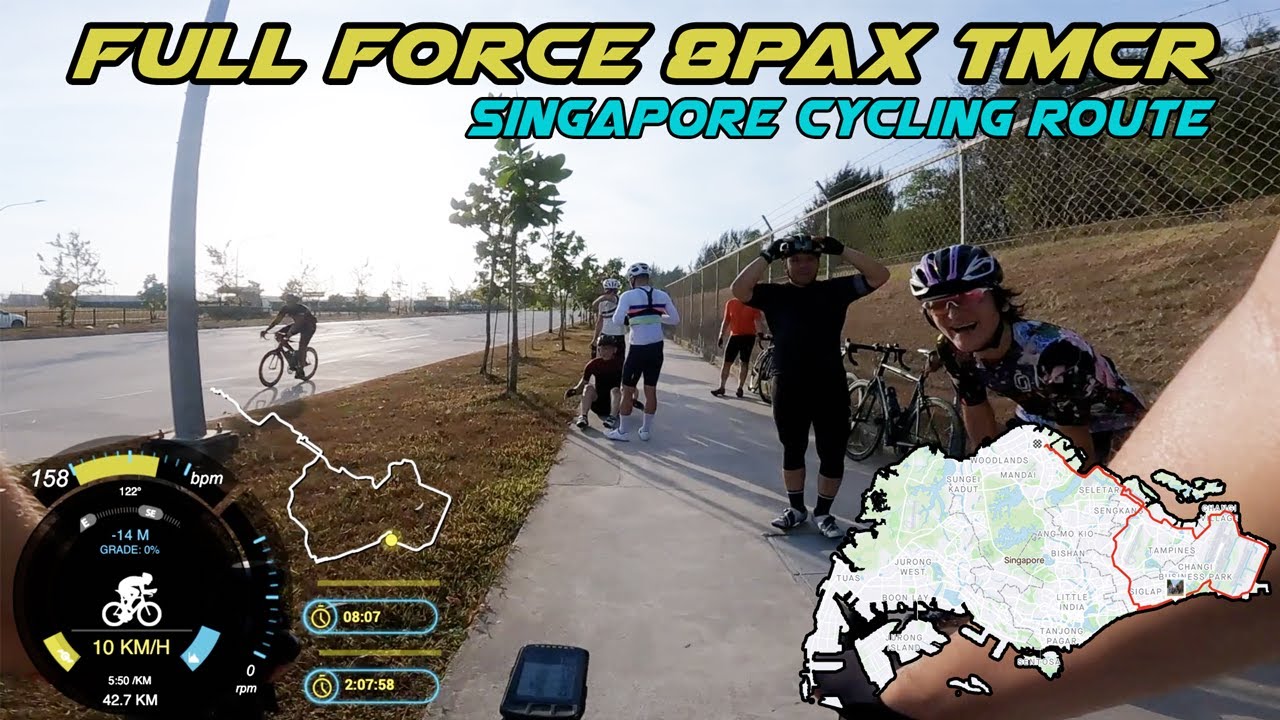 Singapore Cycling Route - 8Pax TMCR