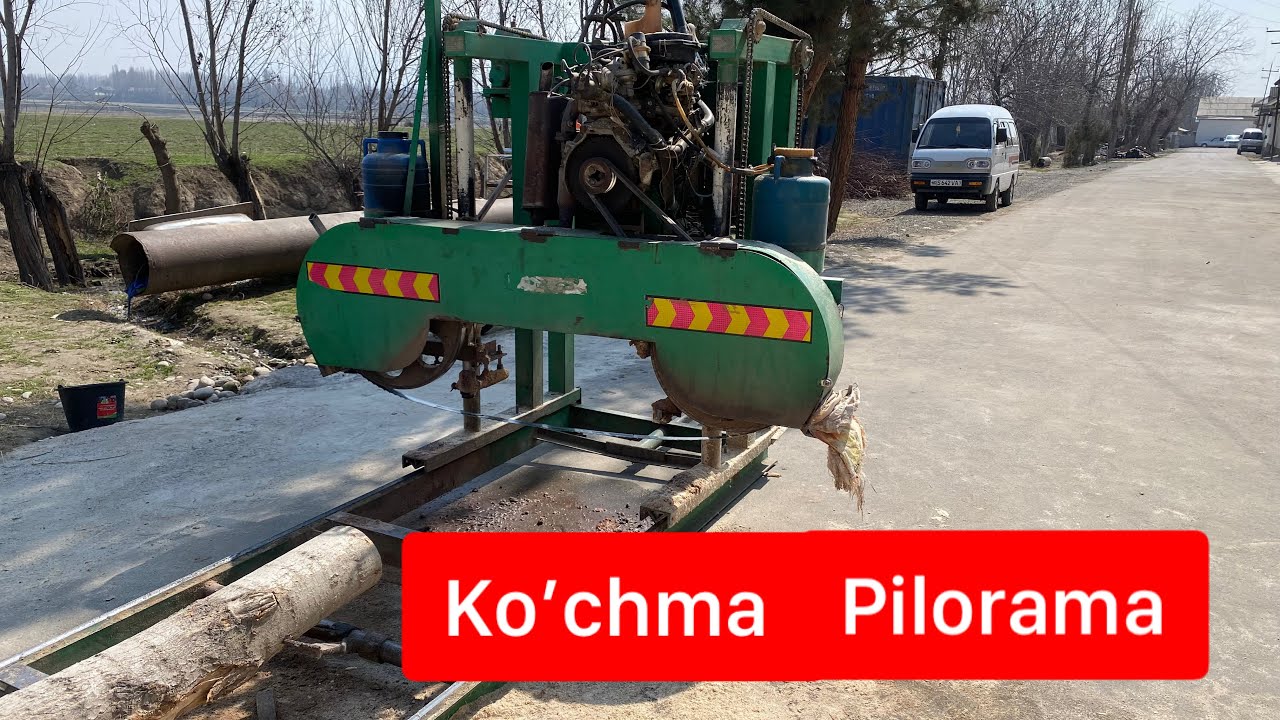 Ko’chma Pilorama (Tiko mator) Ishlash jaroyoni