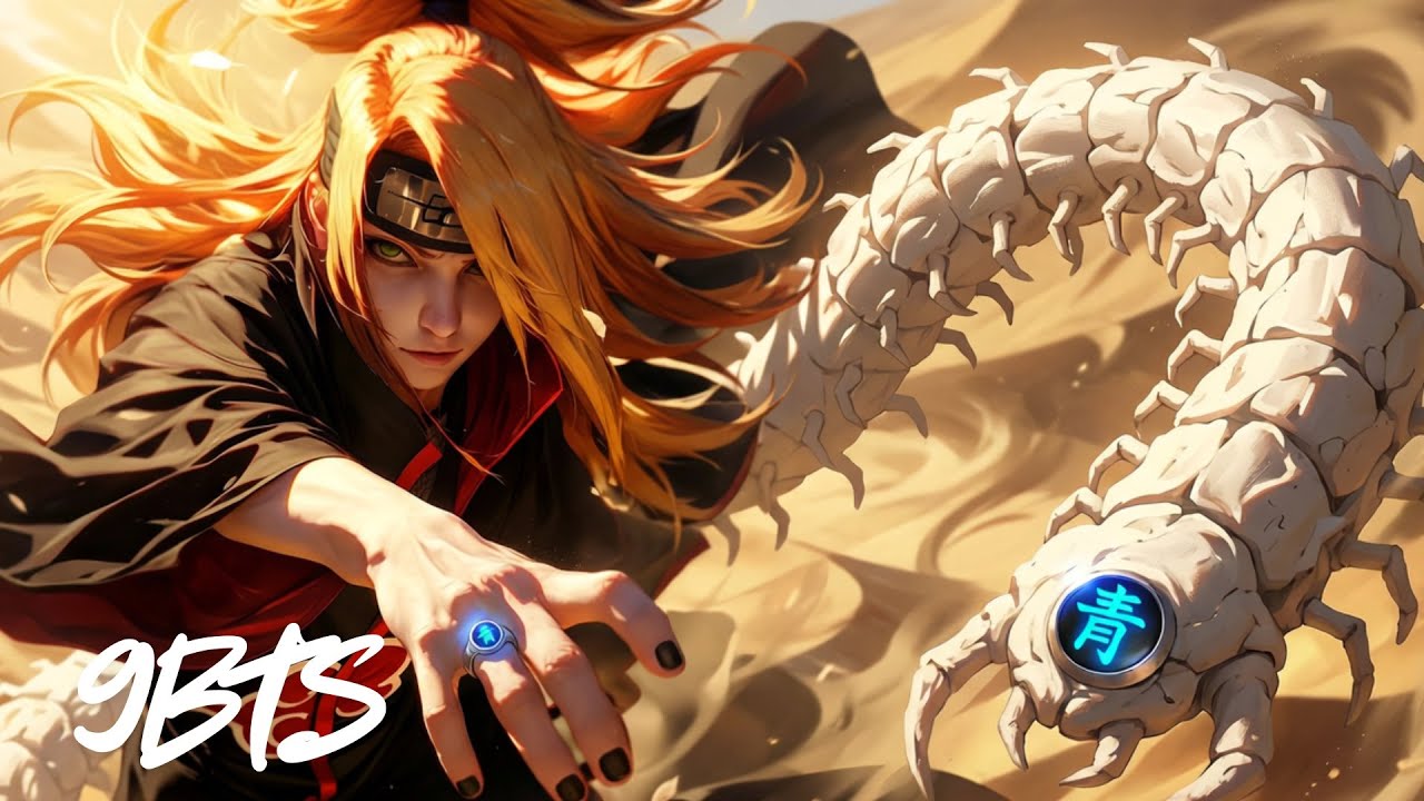Rap do Deidara ( Naruto ) – A ARTE É UM ESTOURO | 9000 Beats