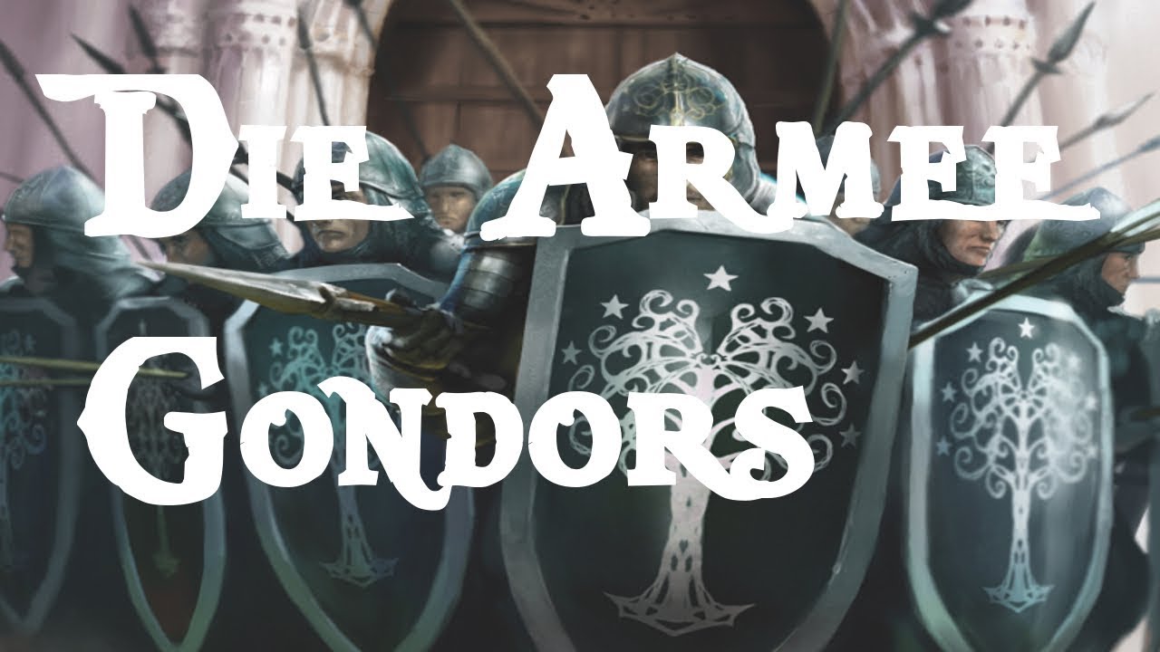 Armee Gondors und ihren Aufbau sowie Einheiten! (Zusammenfassung) Tolkiens Welt