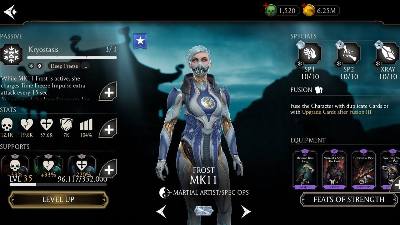 Mk11 Frost ❄️ the killing machine 🥶