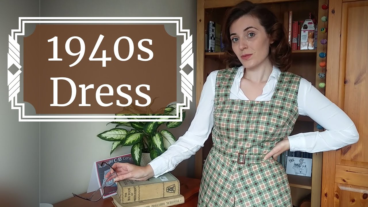 Making a 1940s Sun Dress | 2 in 1 Pinafore from a Vintage Sewing Pattern McCall's 7475
