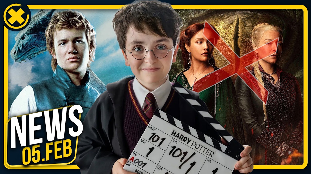 ERAGON Serie! House of the Dragon endet! Harry Potter Start! Apple & HBO Updates | SerienNews