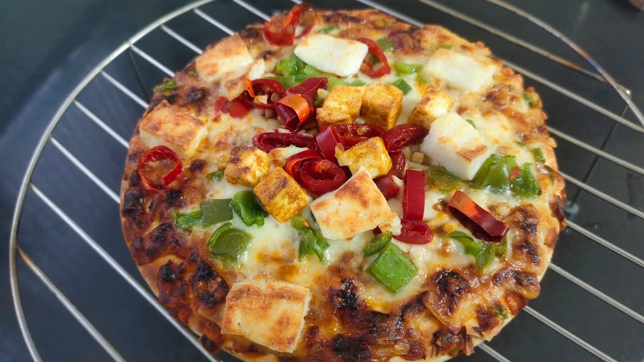Tandoori Paneer Pizza | HyFun pizza in microwave 