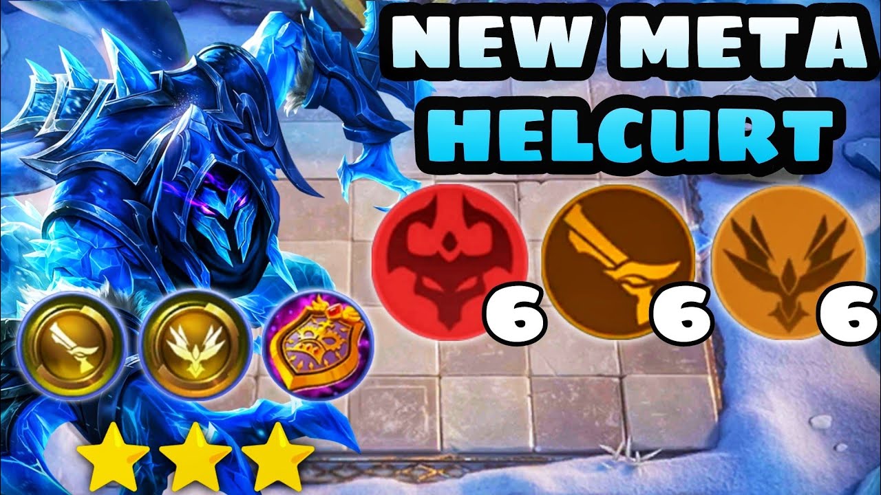 NEW META 3 STAR HELCURT 666. EPIC FIGHT. MUST WATCH.!! MAGIC CHESS MOBILE LEGENDS