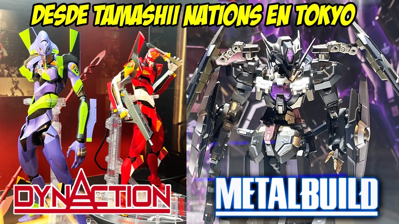 Figuras Metal Build Gundam Tamashii Nations Tokyo 2021 | Evangelio Dynaction | Japan Geek