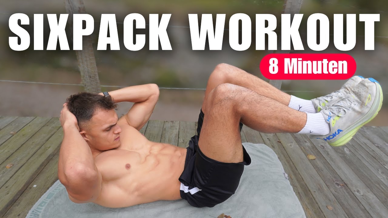 8 Minuten Bauchmuskel Training – Extrem | Sixpack Workout für Zuhause 