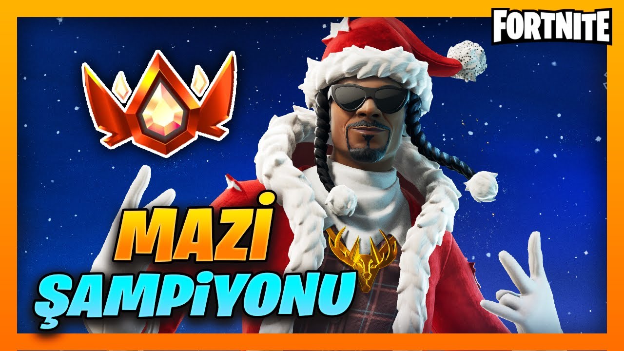 MAZİ ŞAMPİYONU !!! RANKED MAÇTA SNOOP DOG OLUP YARDIRDIK (Fortnite)