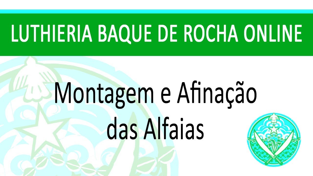 Luthieria BAQUE DE ROCHA  montagem e afinação alfaia