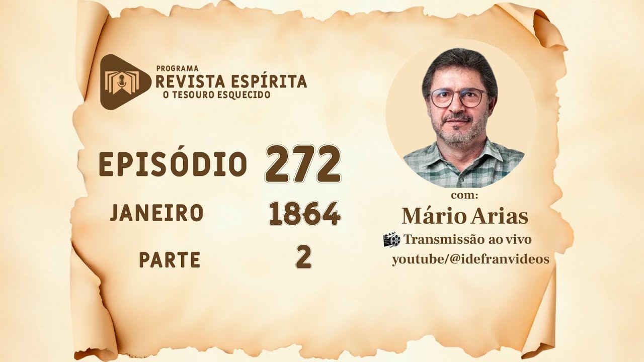 REVISTA ESP&Iacute;RITA O TESOURO ESQUECIDO - PROGRAMA OFICIAL 272