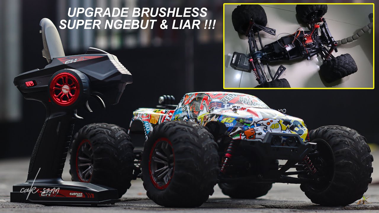 Tutorial Lengkap RC CAR 1:10 Xinlehong 9125 Upgrade ke Brushless - SUPER NGEBUT !!!!