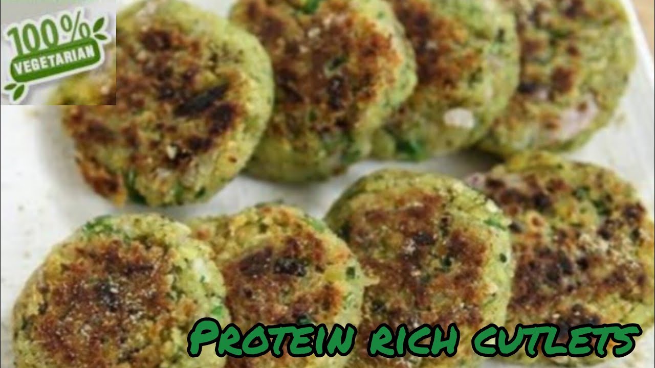 Protein rich cutlets recipe / moong dal cutlet / kala chana cutlet / peanut cutlets  / 😍😋💪