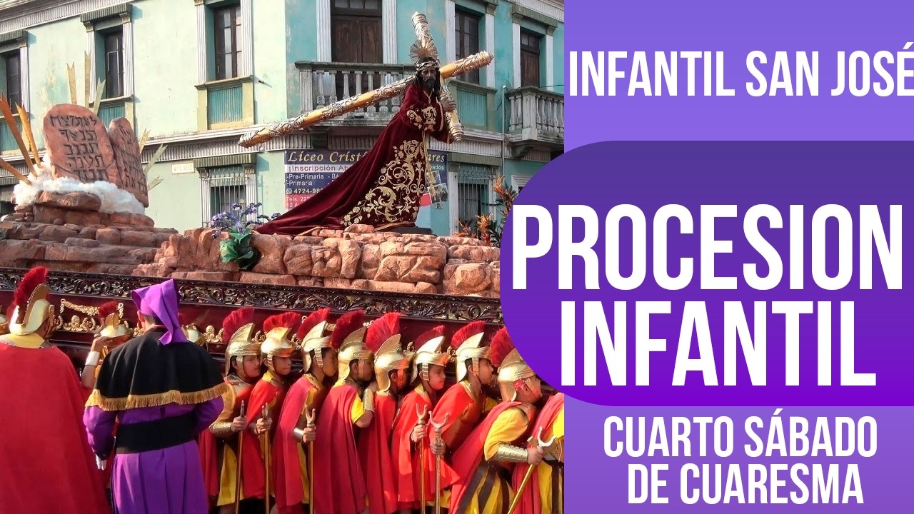 Procesión Infantil de San José 2026 | mini Domingo de Ramos