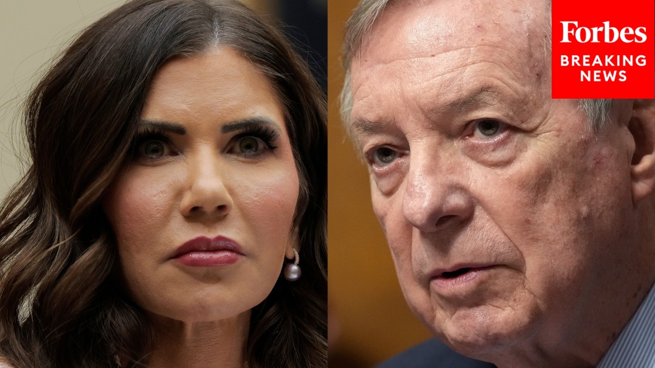 Dick Durbin Tears Into Kristi Noem's 'Disastrous Stewardship' Of DHS In Wake Of Her Removal