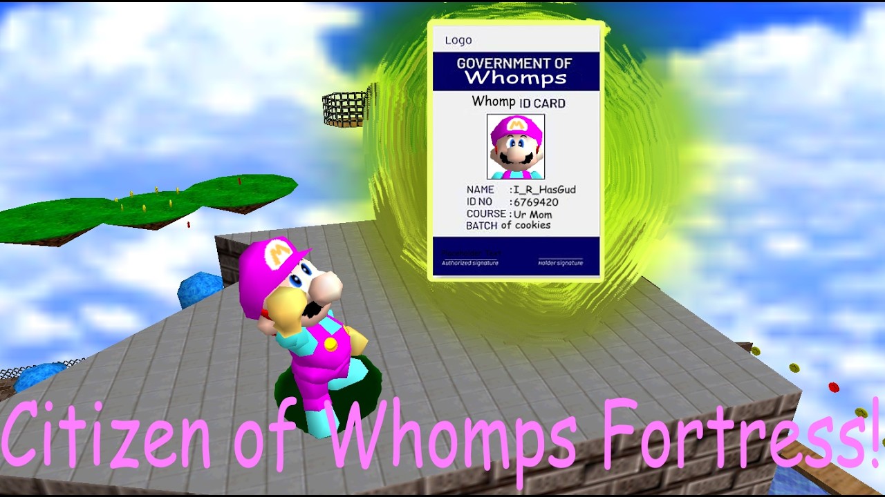 I'm a Whomp!!! (SM64 Blooper)