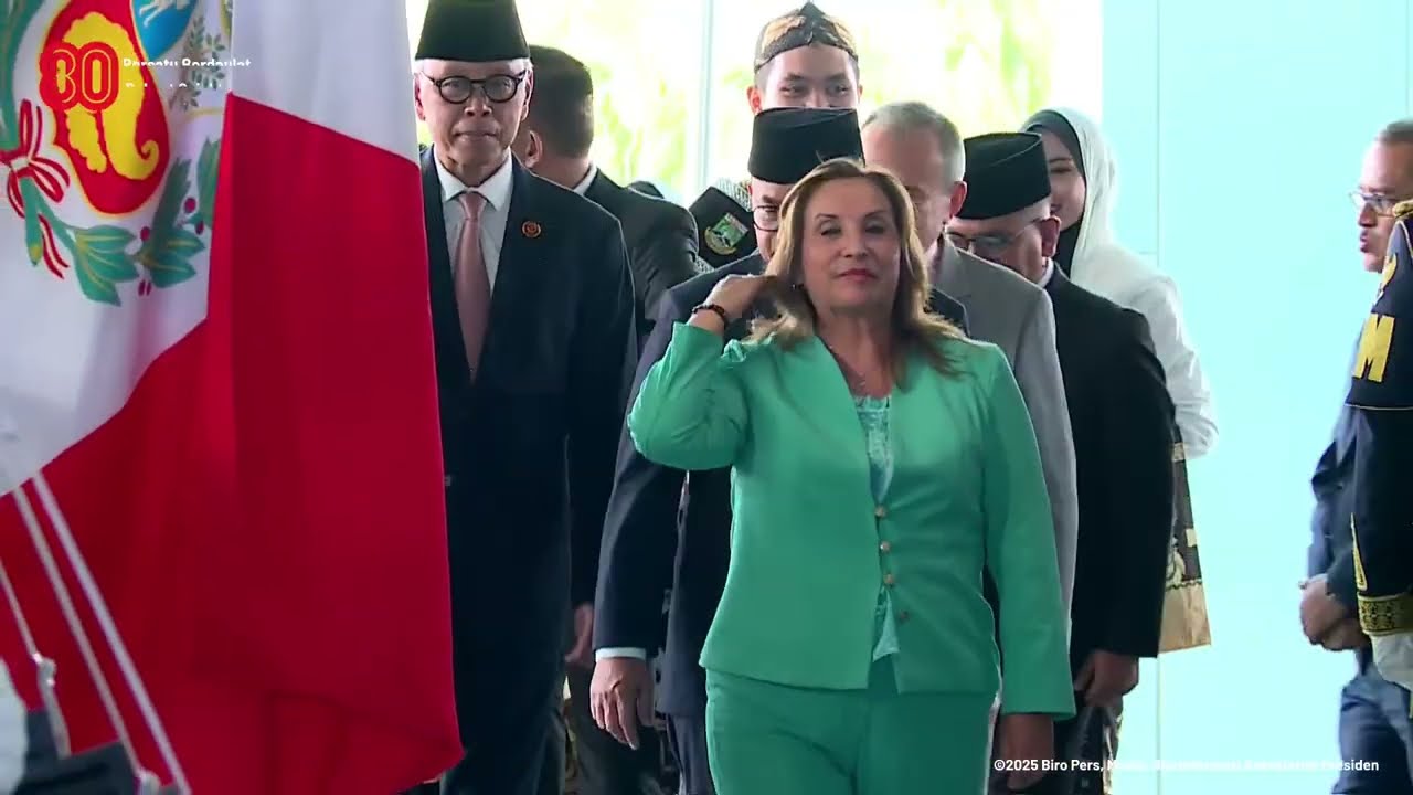 LIVE: Presiden Peru Dina Ercilia Boluarte Zegarra Tiba di Indonesia, 10 Agustus 2025