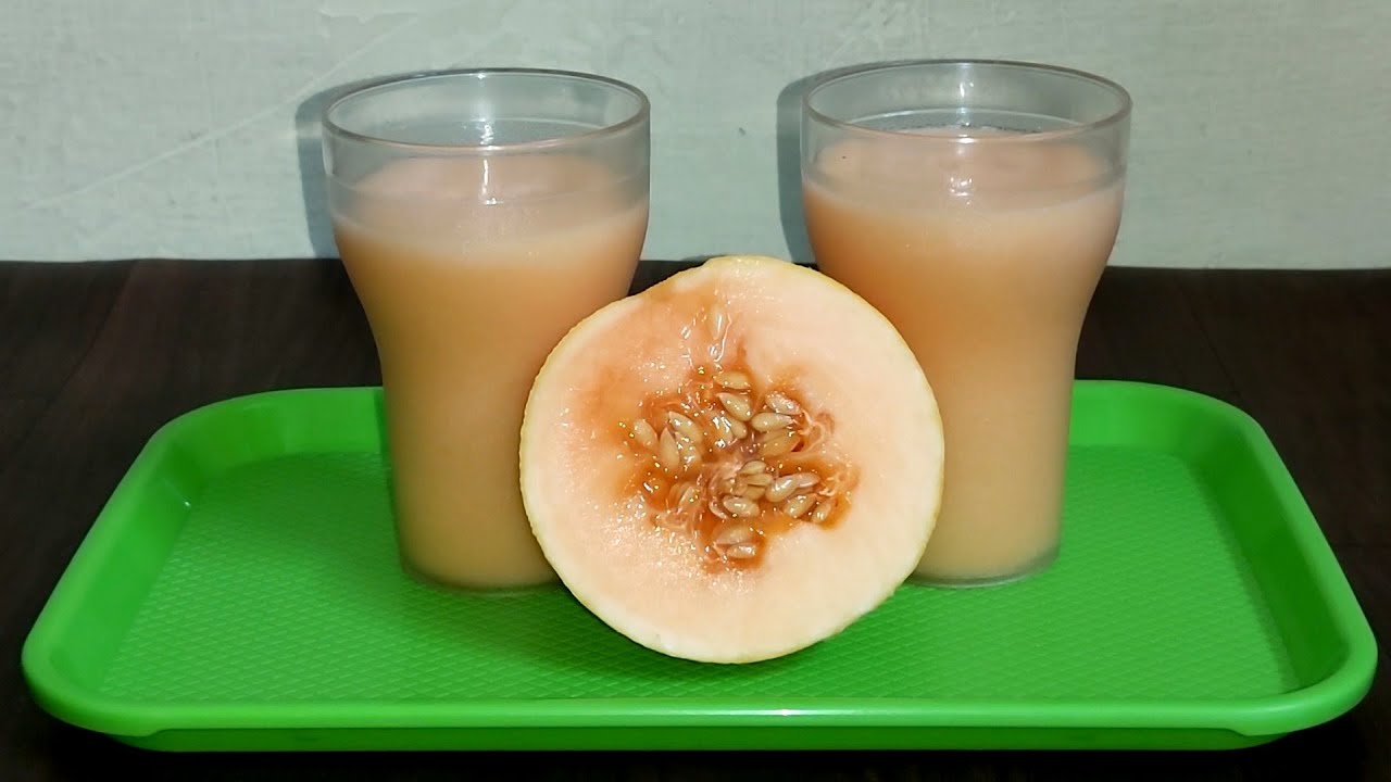Mulaam palam juice/ Muskmelon juice/Summer drinks