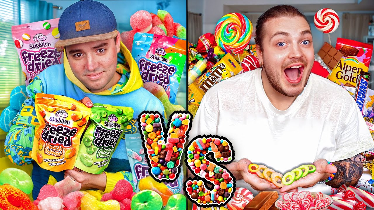 Frysetørret VS Normalt slik