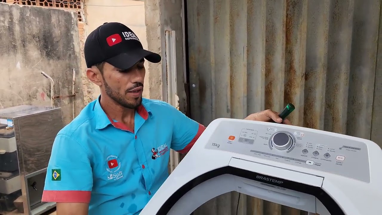 Máquina Brastemp BWH 15 não agita e não centrifuga, saiba porque.