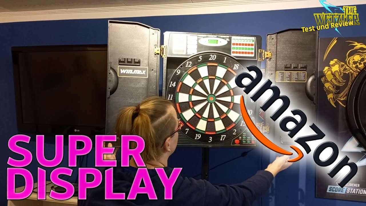 AUFMACHEN & LOSLEGEN: Softdarts auf dem WIN.MAX E-Dart Kabinett - Test und Review