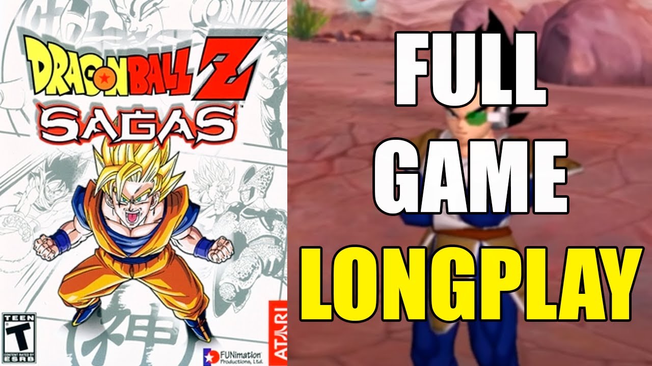 DRAGON BALL Z SAGAS [2 Players] - PS2 Longplay