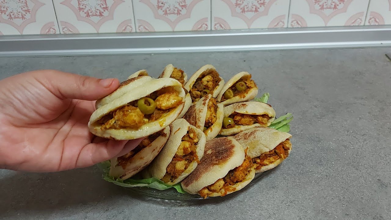 ميني بطبوط معمر بحشوة لذيذة الدجاج بطعم لا يقاوم😋😋