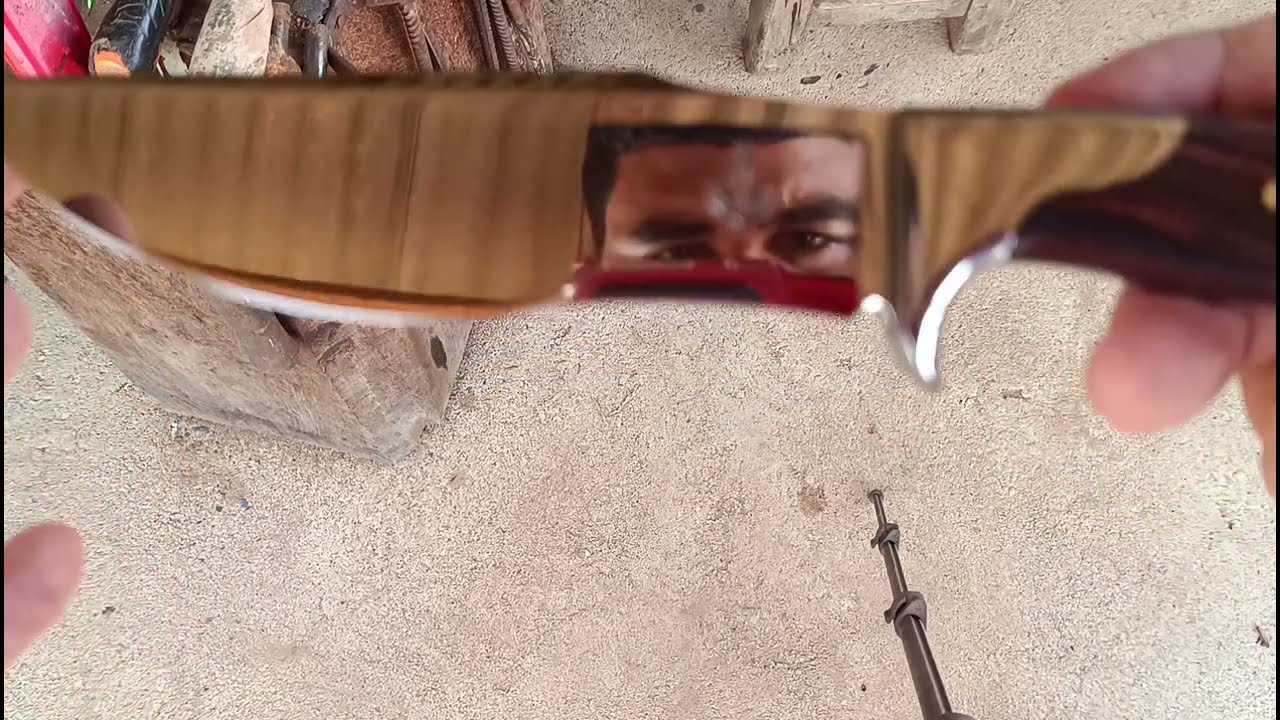 tutorial de polimento em facas, simples e prático