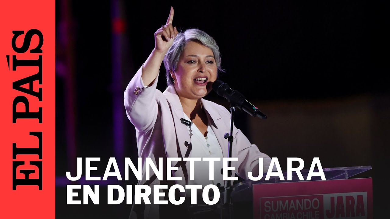 ELECCIONES CHILE 2025: JEANNETTE JARA reacciona a los resultados de la elecci&oacute;n | EL PA&Iacute;S