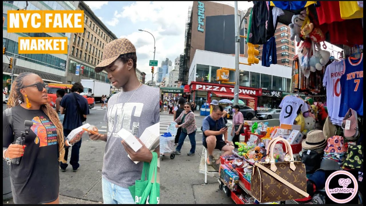 Самый опасный рынок в Америке 🇺🇸 Канал-стрит в Нью-Йорке