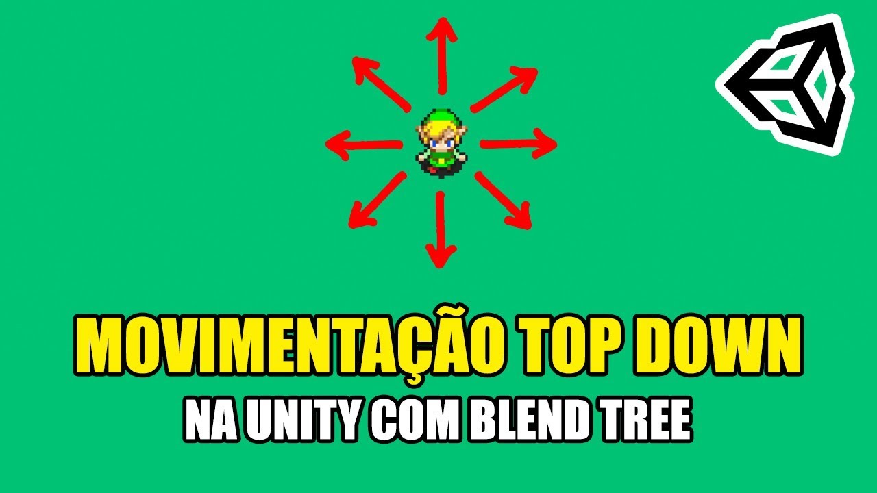 MOVIMENTAÇÃO E ANIMAÇÃO EM TOP DOWN NA UNITY COM C# | CRIE SEUS JOGOS