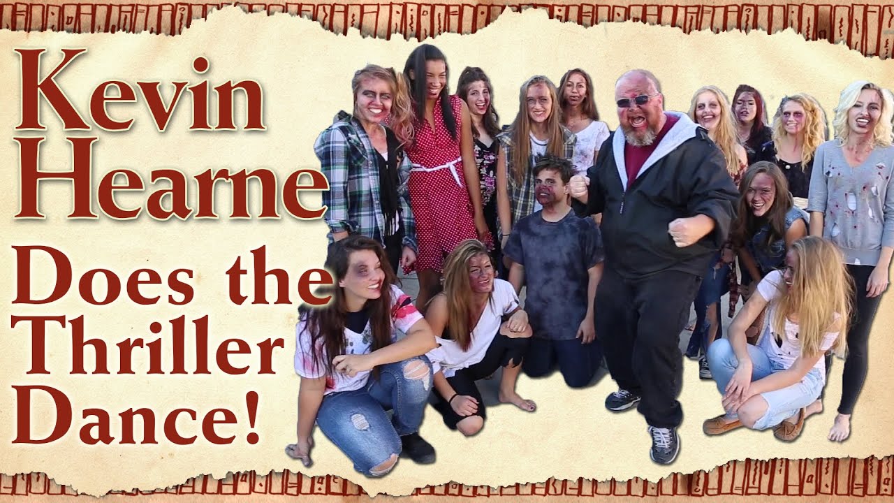Kevin Hearne dances to Thriller! - Worldbuilders 2014