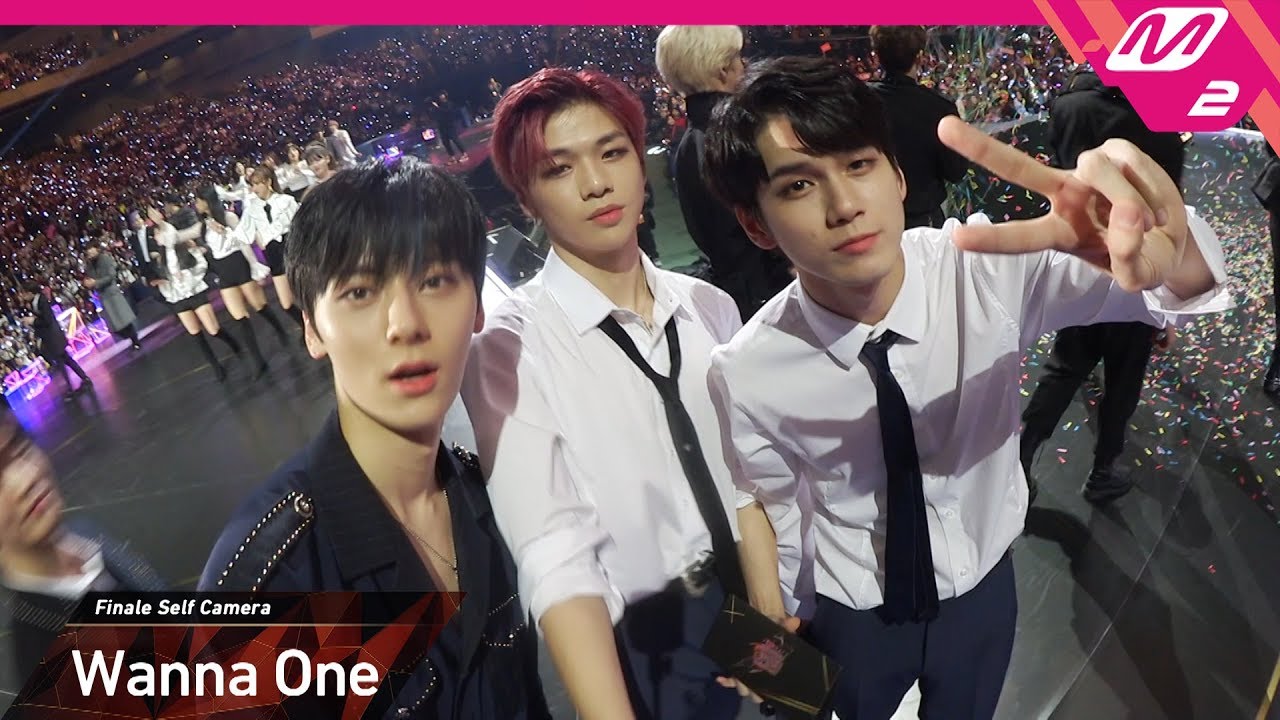 [2018MAMA x M2] 워너원(Wanna One) Ending Finale Self Camera in JAPAN