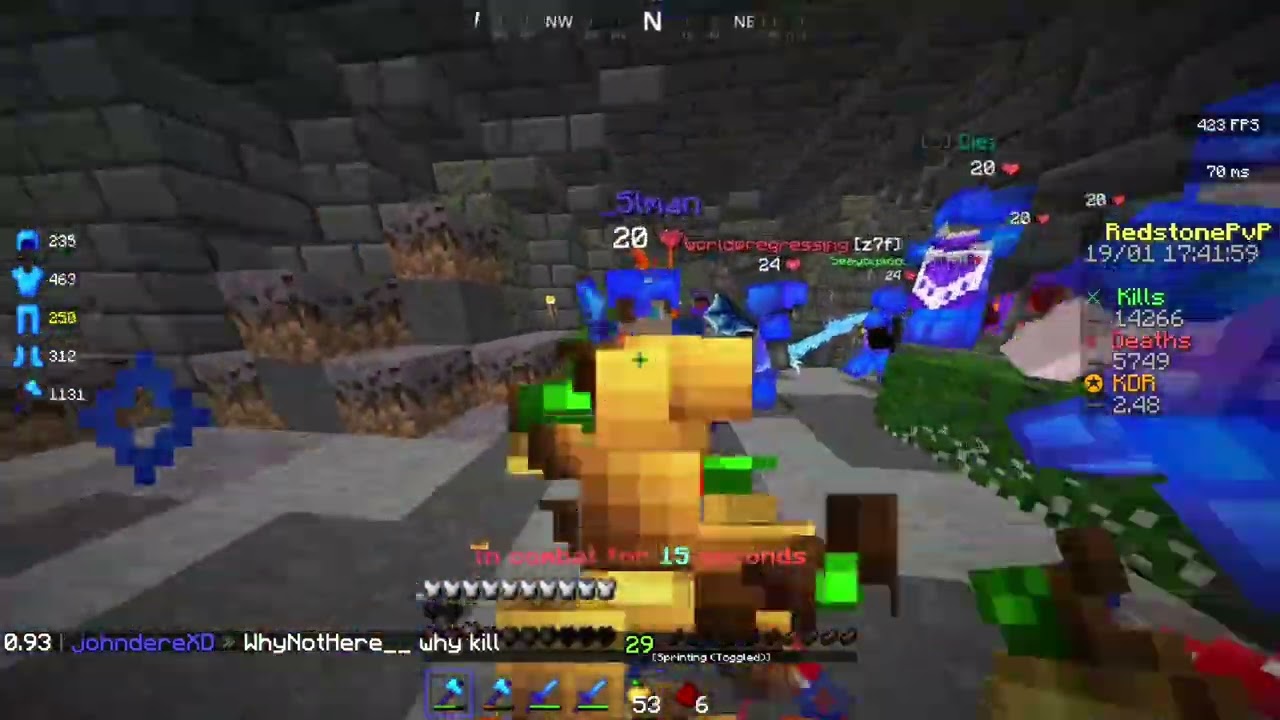 Blocksmc Redstone pvp 7amze_ Exciting shots